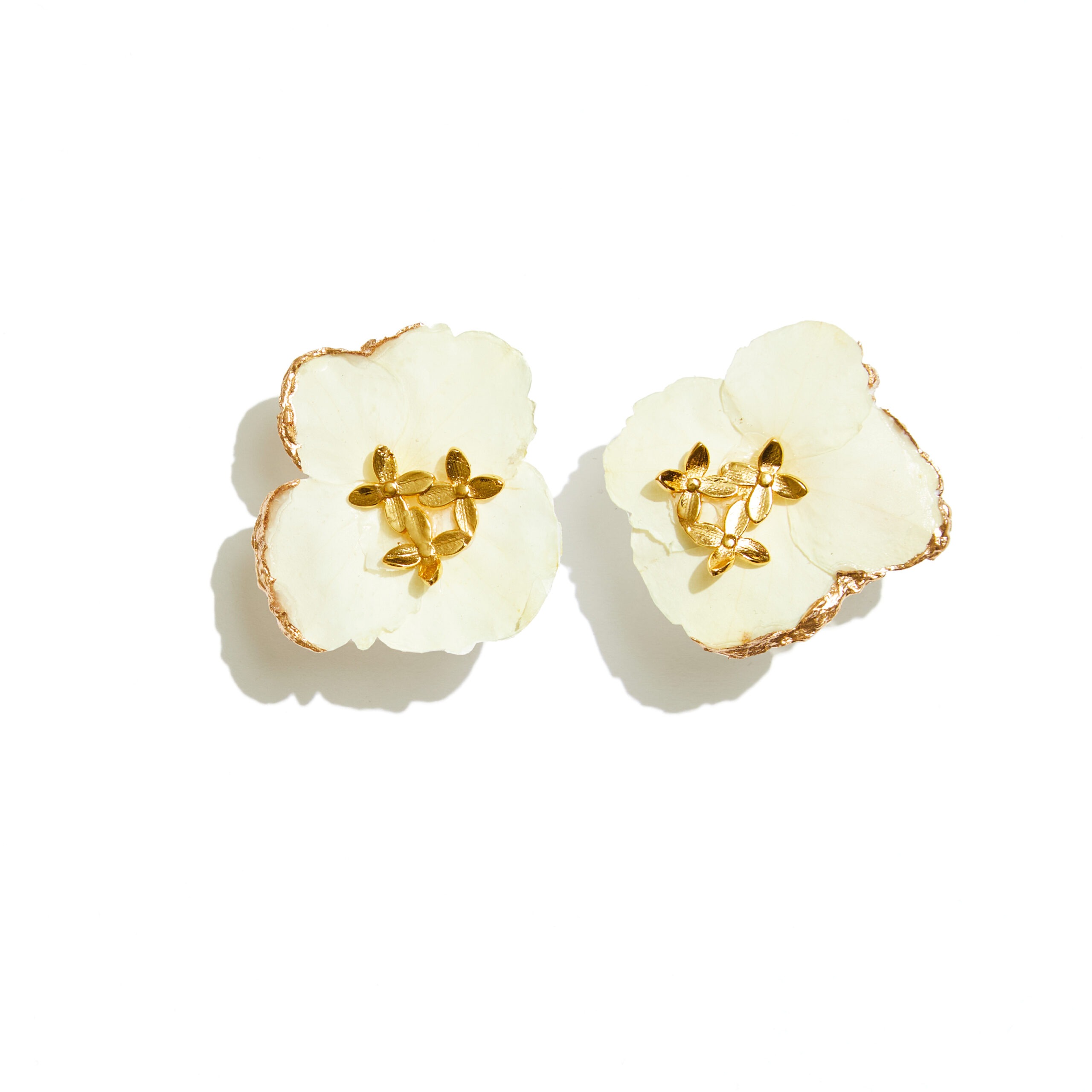 Hydrangea 14K Gold Blooms